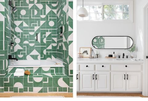 oval bathroom mirror ideas