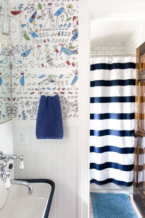 kids bathroom wallpaper ideas