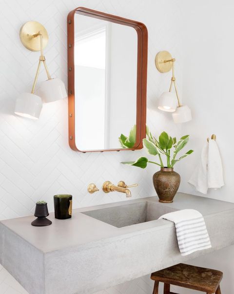bathroom subway tile layouts
